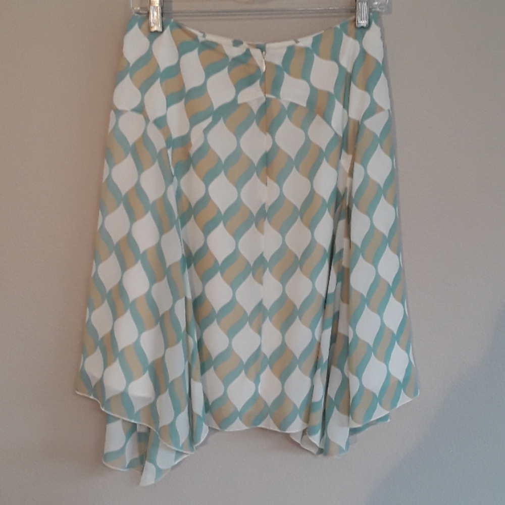 ANTHROPOLOGIE GIRLS FROM SAVOY Silk Skirt Size 8